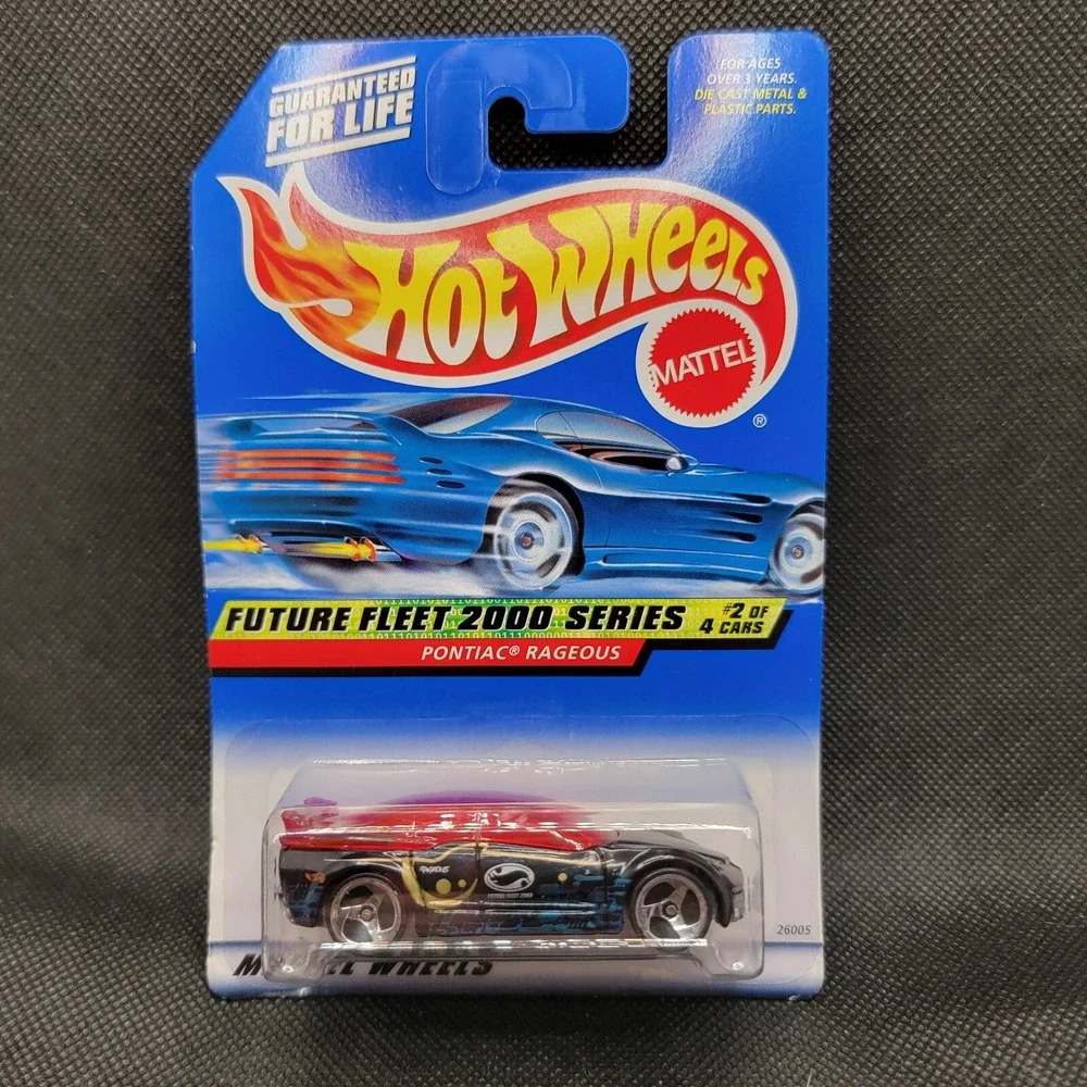 2000 Hot Wheels #02 Future Fleet 2000 Pontiac Rageous